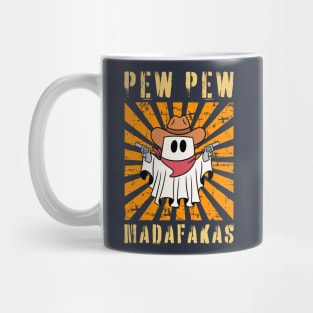 Pew Pew Madafakas Ghost Halloween Mug